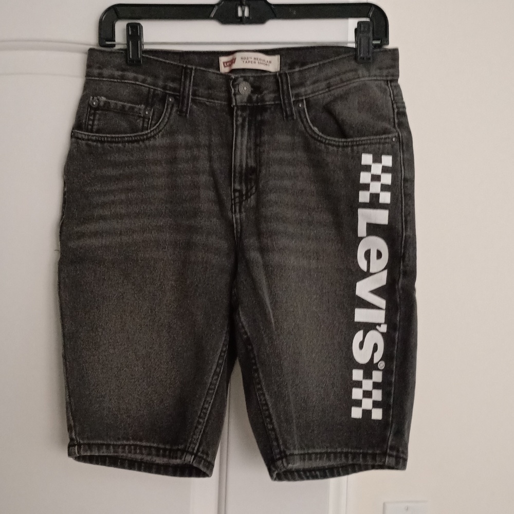 Levi's Boys 502 Regular Taper Shorts Denim Size 16